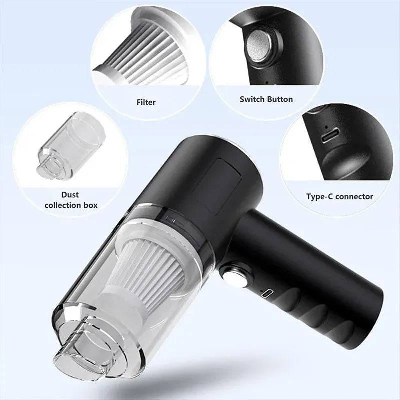 3 in 1 Portable  Vaccum Cleaner